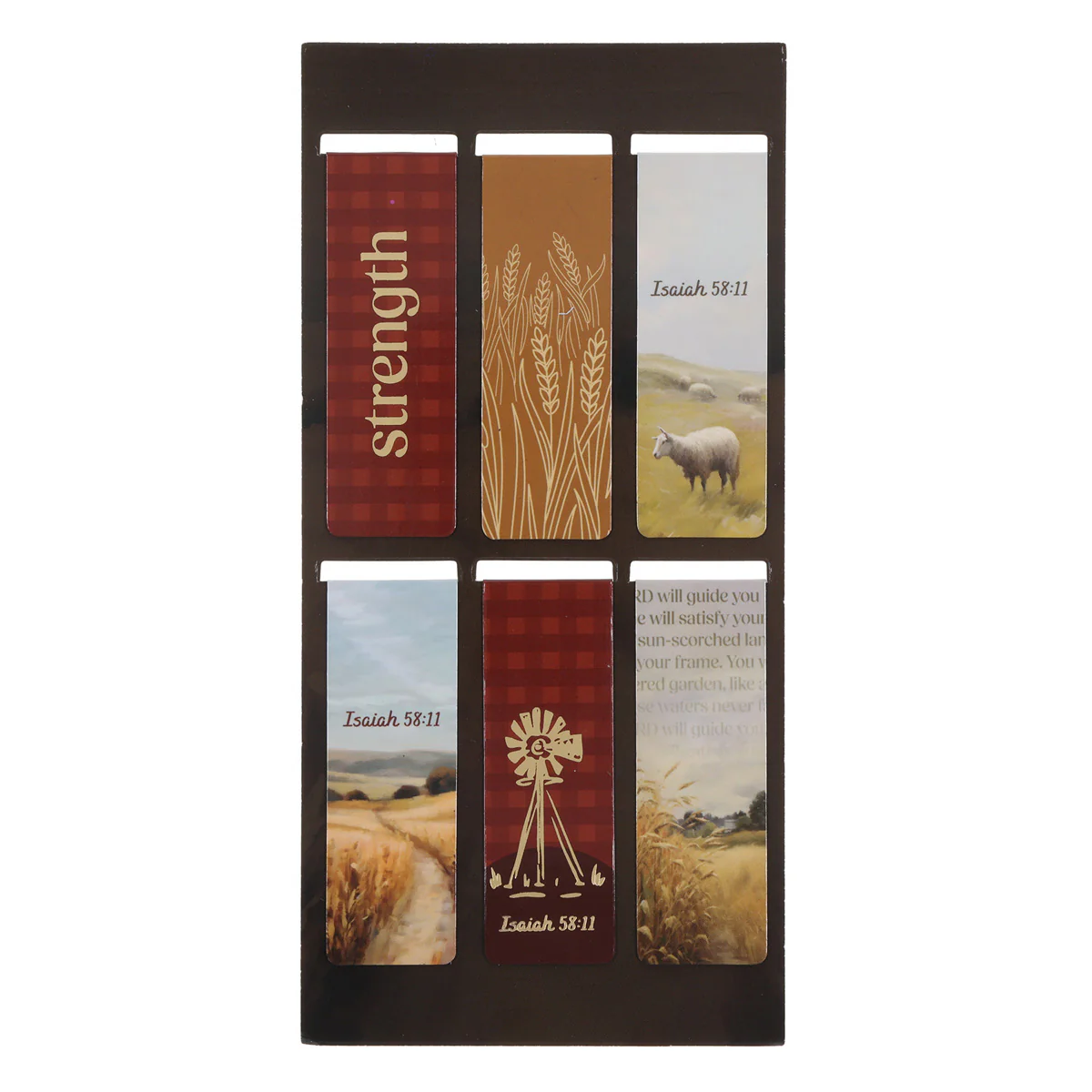 Farm Six-Piece Magnetic Bookmark Set - Image 2