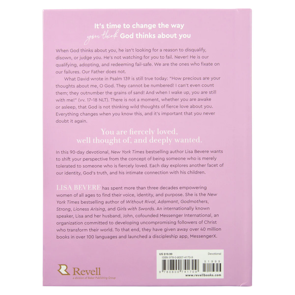 Fiercely Loved: God's Wild Thoughts About You (Hardcover) - Image 2