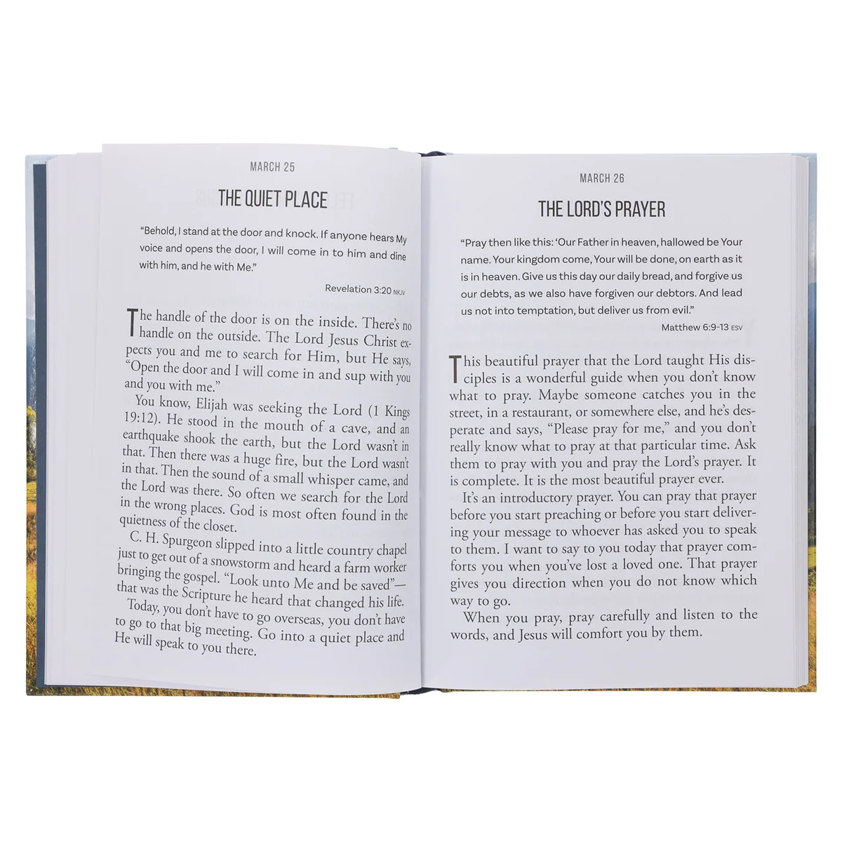 Firm Faith Large Print: 366 Devotions on Following Jesus and Living Life to the Full HC - Image 5