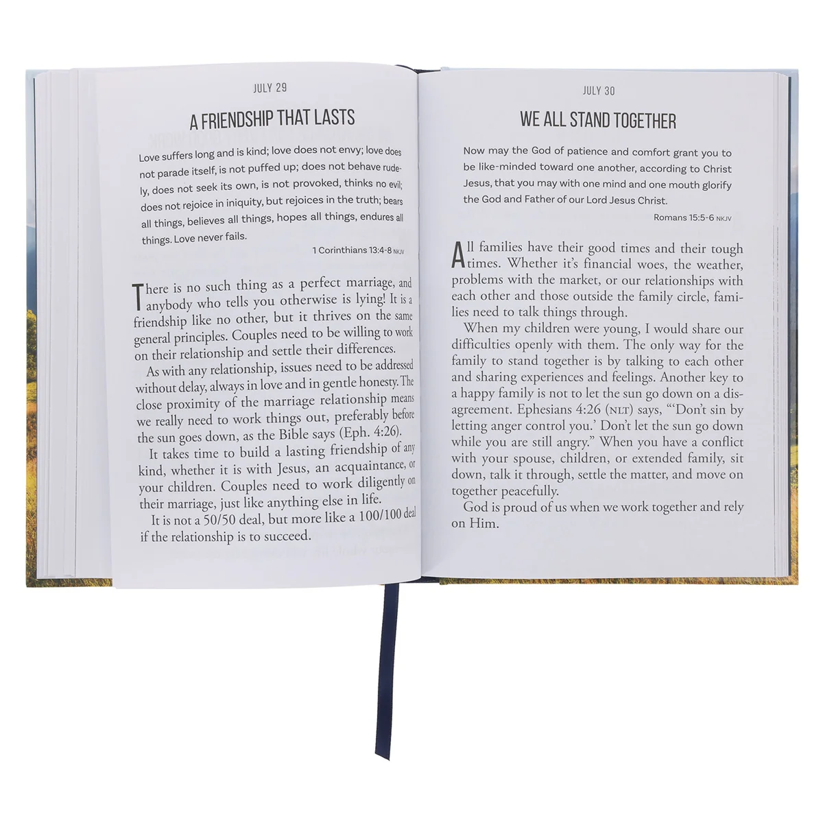 Firm Faith Large Print: 366 Devotions on Following Jesus and Living Life to the Full HC - Image 7