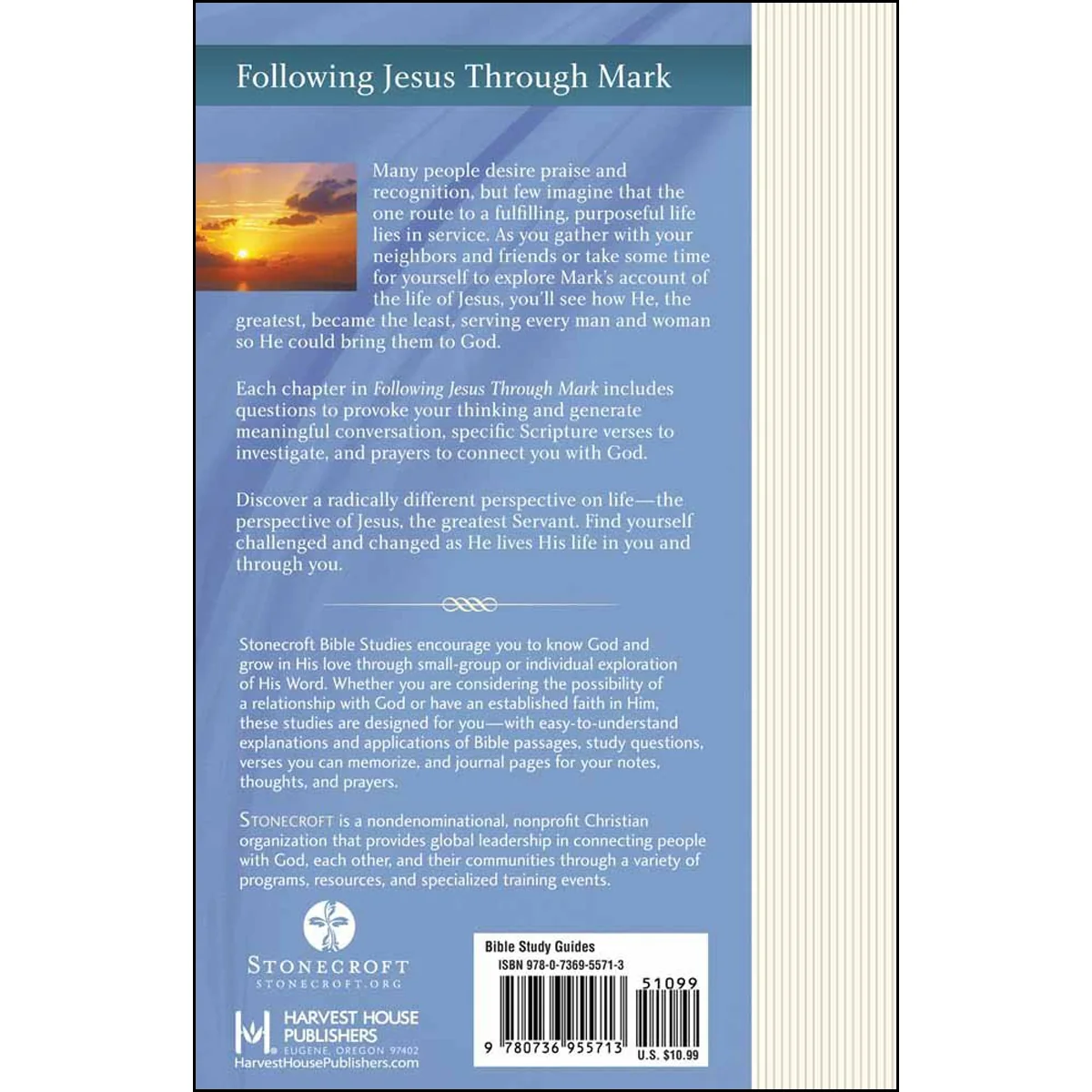 Following Jesus Through Mark (Stonecroft Bible Studies)(Paperback) - Image 2