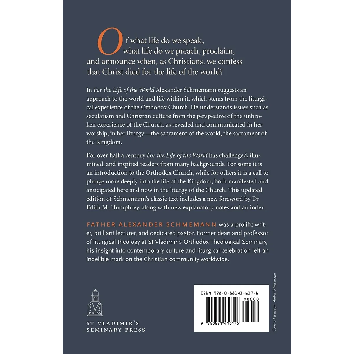 For Life World (St. Vladimirs Seminary Press Classics)(Paperback) - Image 2