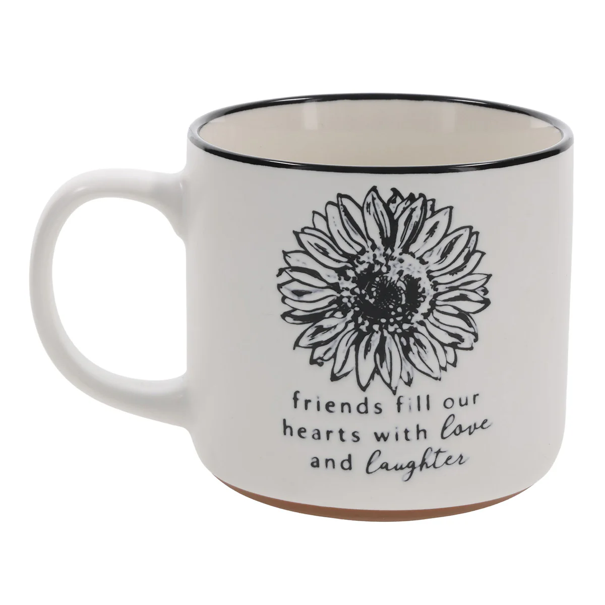 Friends Fill Our Hearts with Love and Laughter Ceramic Mug - Image 2