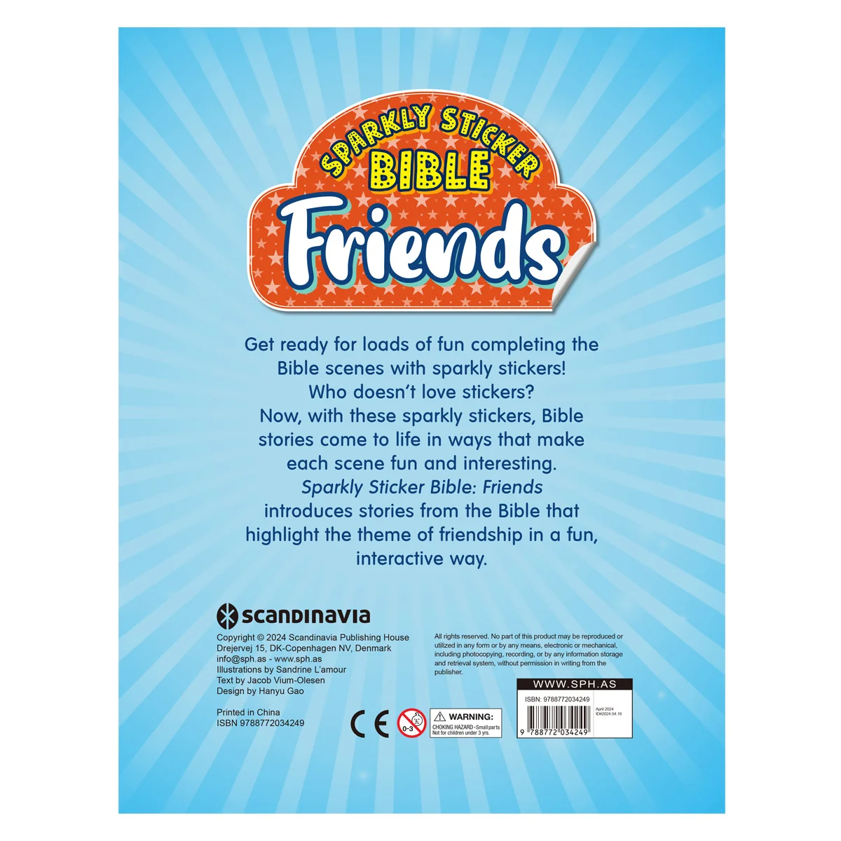 Friends - Sparkly Sticker Bible (Paperback) - Image 2