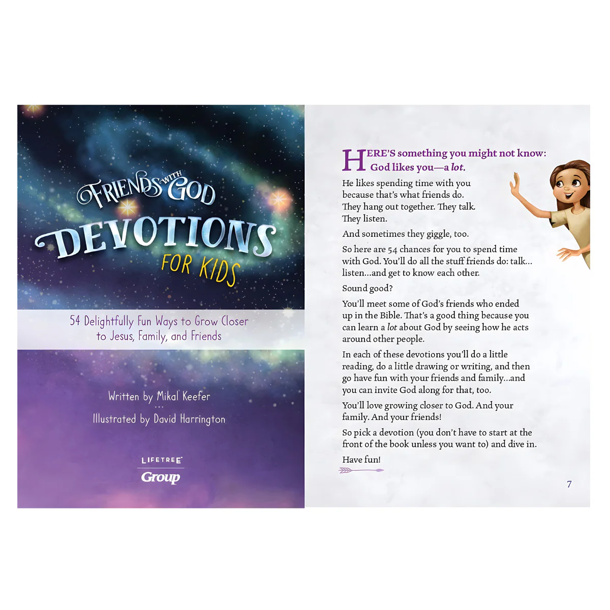 Friends With God Dev for Kids: 54 Delightfully Fun Ways to Grow Closer to Jesus HC - Image 2