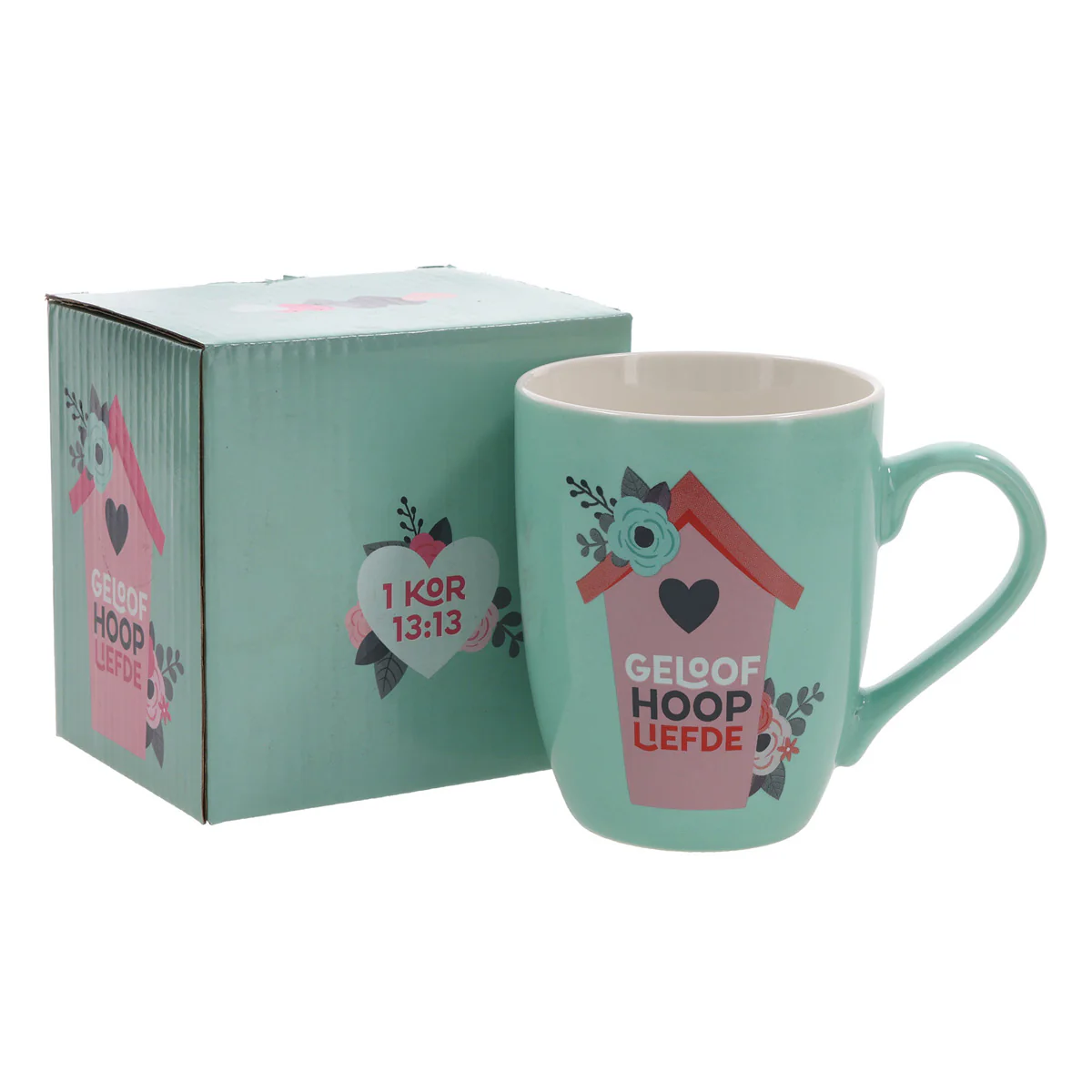 Geloof Hoop Liefde Afrikaans Ceramic Mug - Image 4