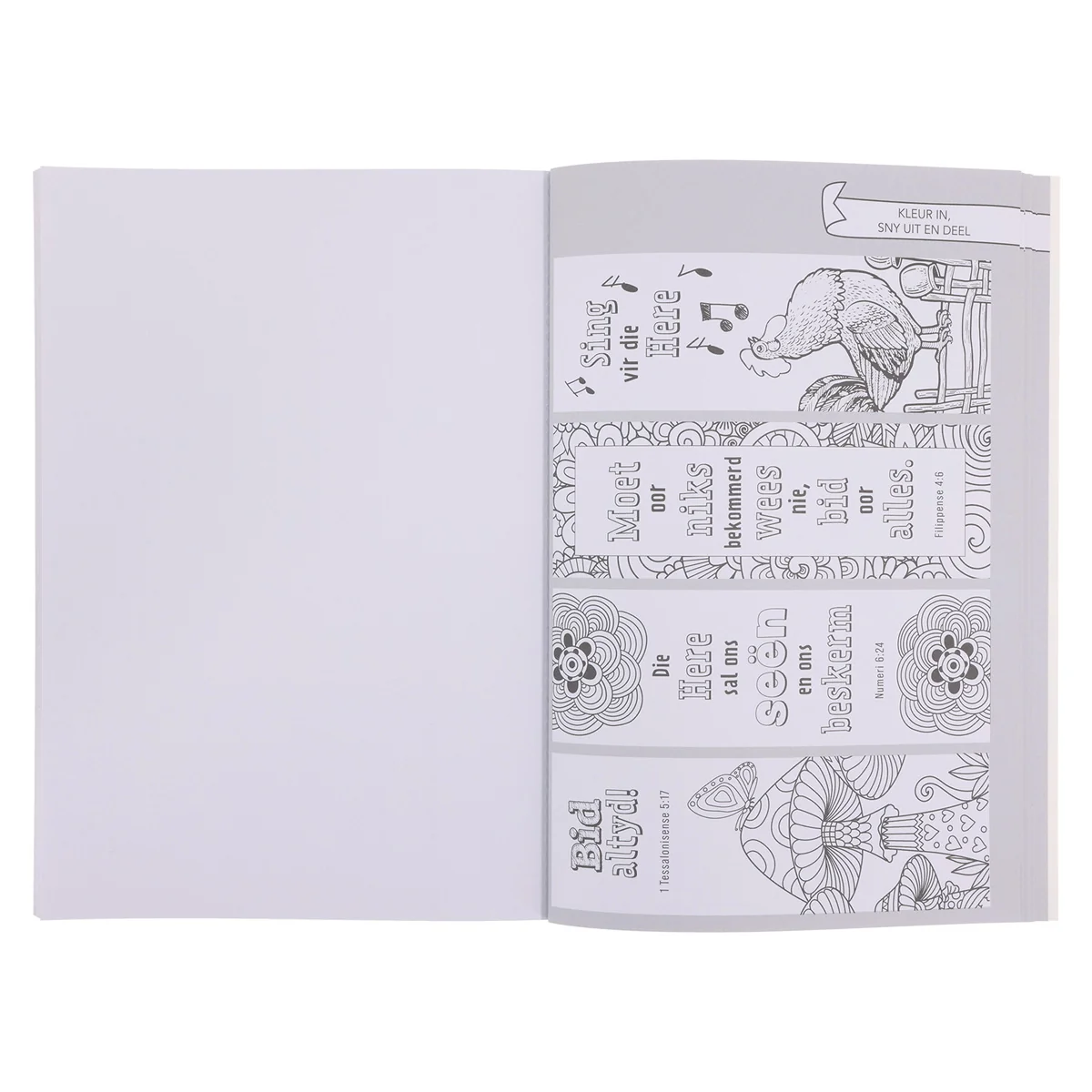 Geloof Vreugde Liefde Inkleurboek vir Dogters (Sagteband) - Image 6
