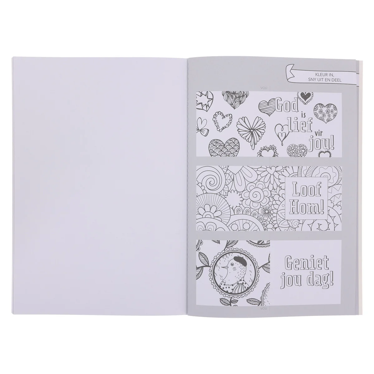 Geloof Vreugde Liefde Inkleurboek vir Dogters (Sagteband) - Image 7
