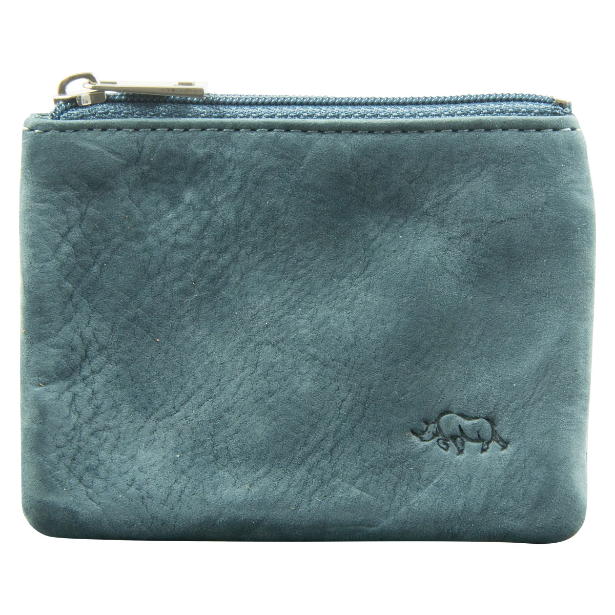Genuine African Leather Midnight Blue Small Coin Purse