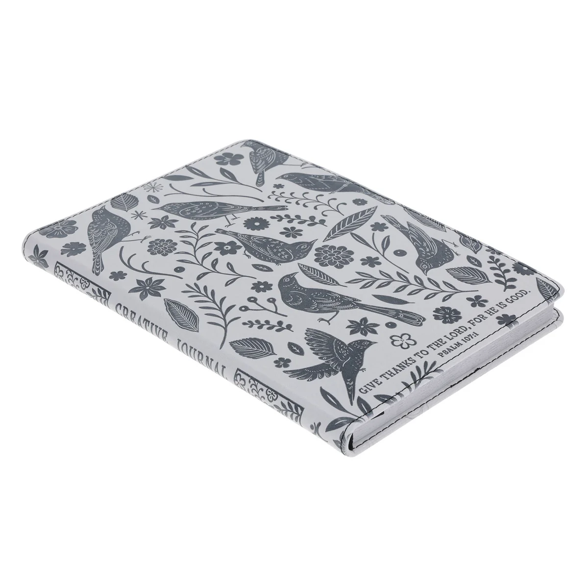 Give Thanks to the Lord for He Is Good Faux Leather Creative Journal - Image 3