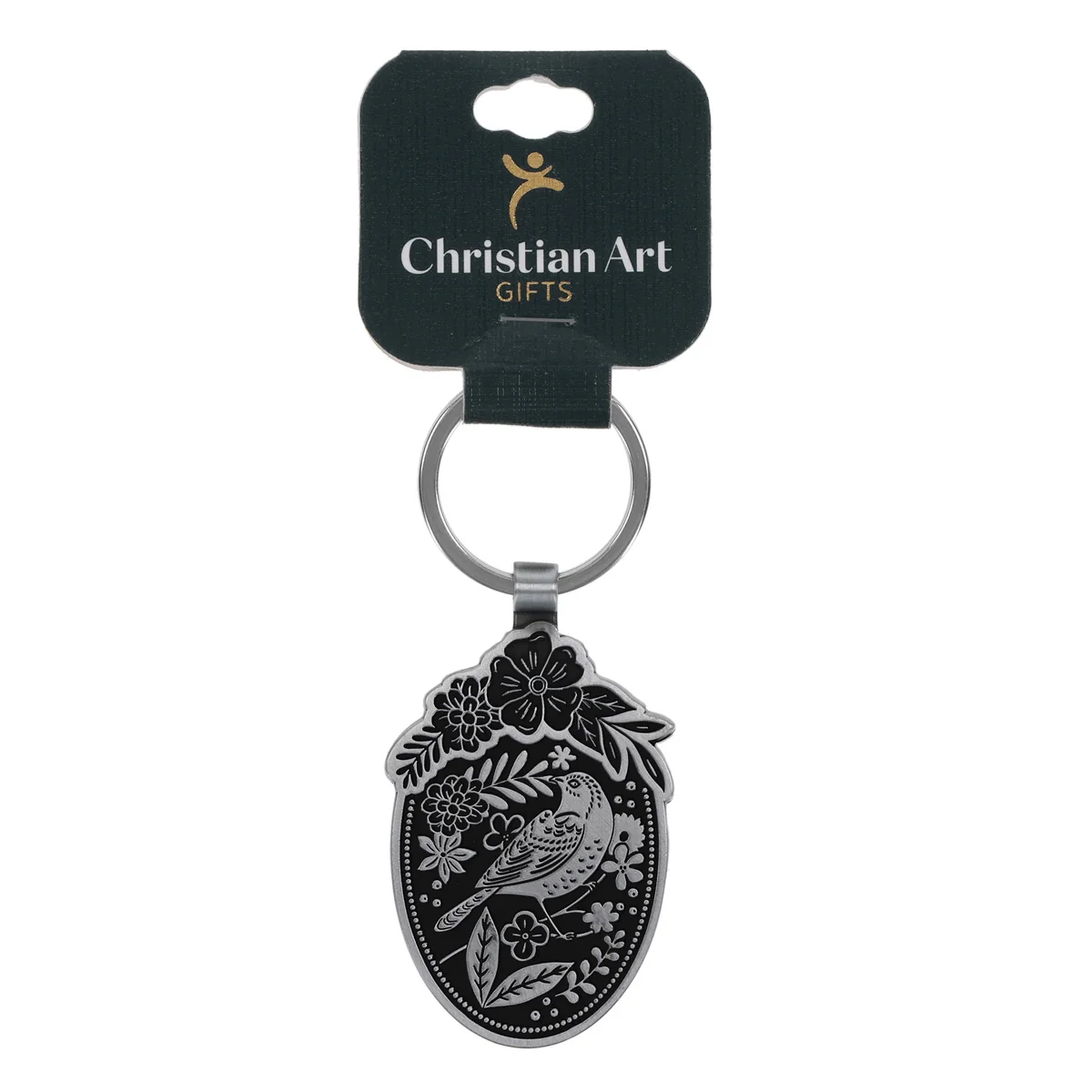 Give Thanks to the Lord for He Is Good Metal Keychain - Image 3