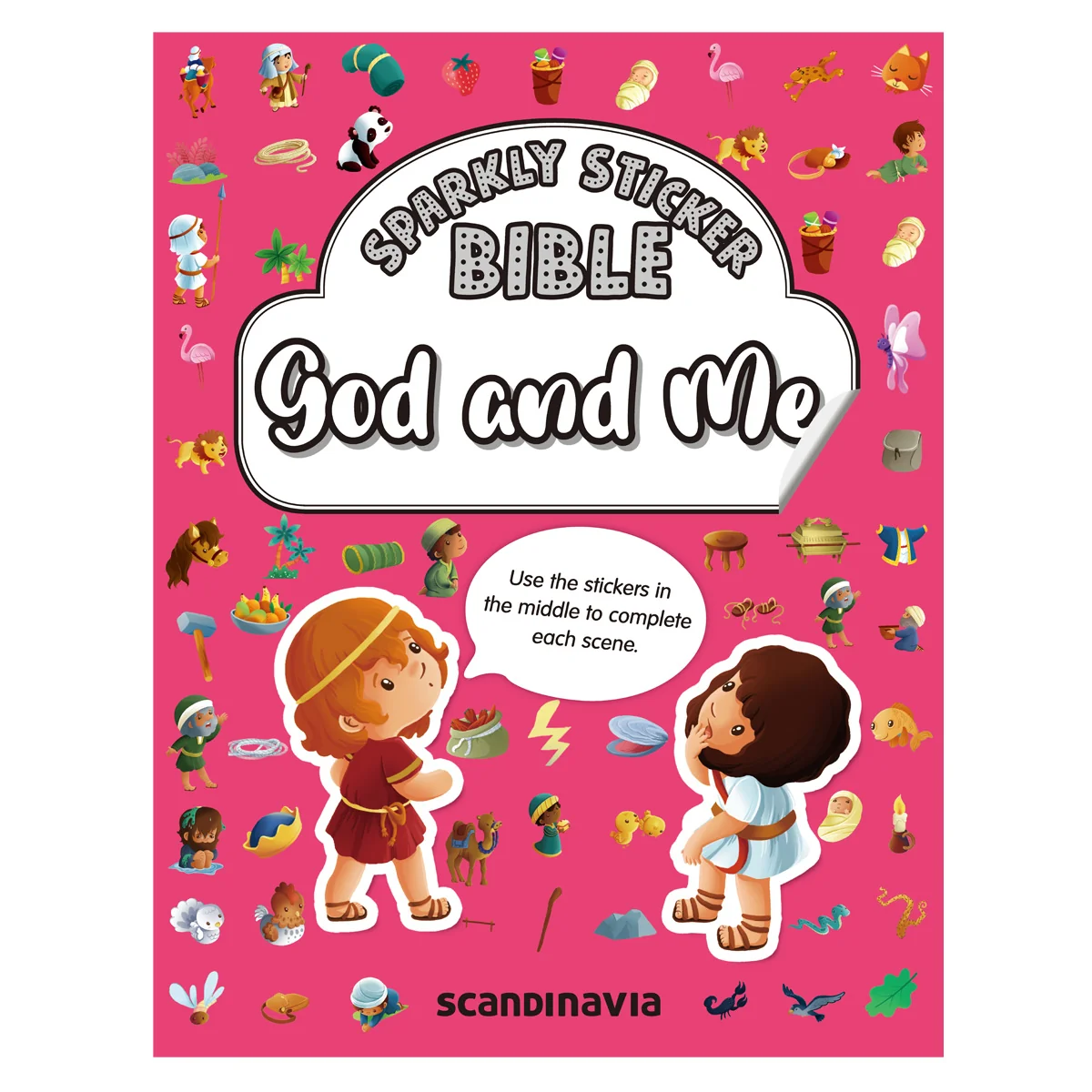 God and Me - Sparkly Sticker Bible (Paperback) - Image 3