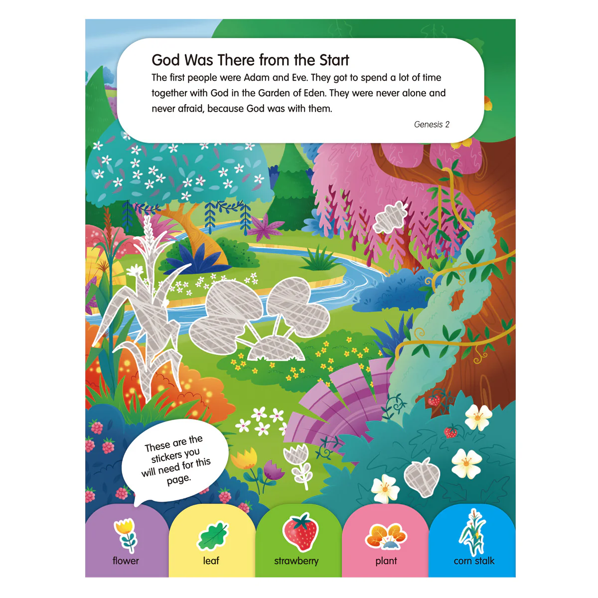 God and Me - Sparkly Sticker Bible (Paperback) - Image 4