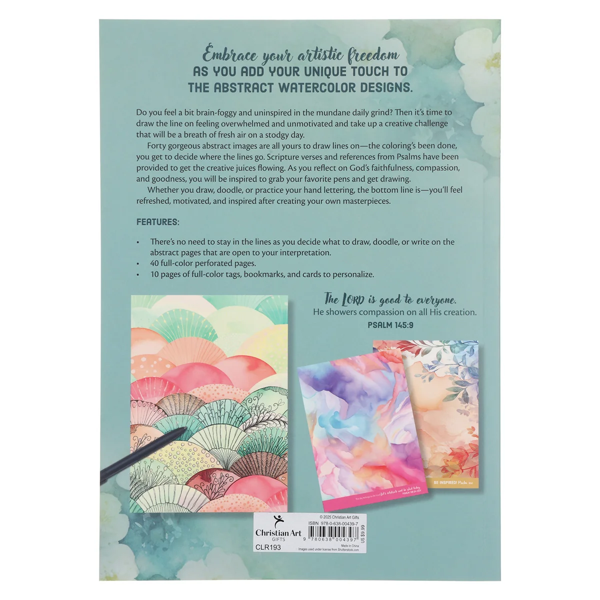 God is Good Reverse Coloring Book (Paperback) - Image 2