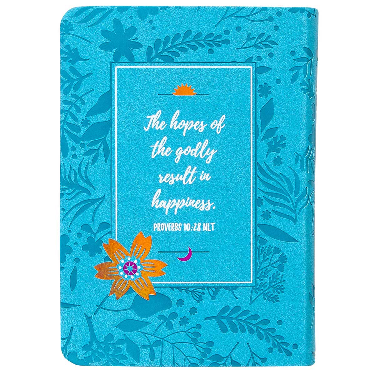 God Is My Happy Place (Morning & Evening Devotional)(Imitation Leather) - Image 2