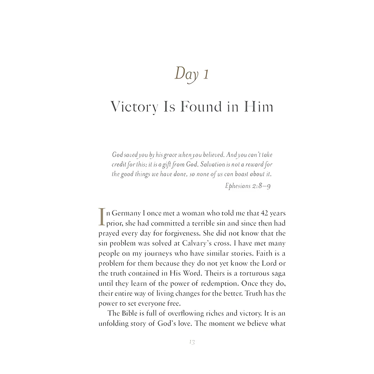 God Is My Hiding Place: 40 Devotions for Refuge and Strength (Hardcover) - Image 3