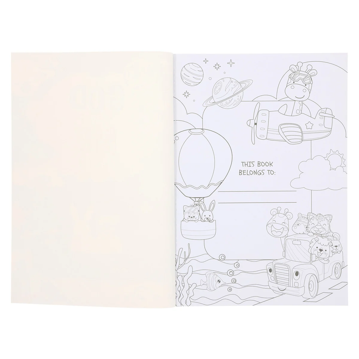 God Is with Me Wherever I Go: A Coloring Adventure for Kids (Paperback) - Image 4