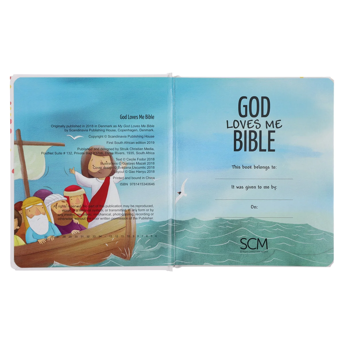 God Loves Me Bible (Board Book) - Image 4