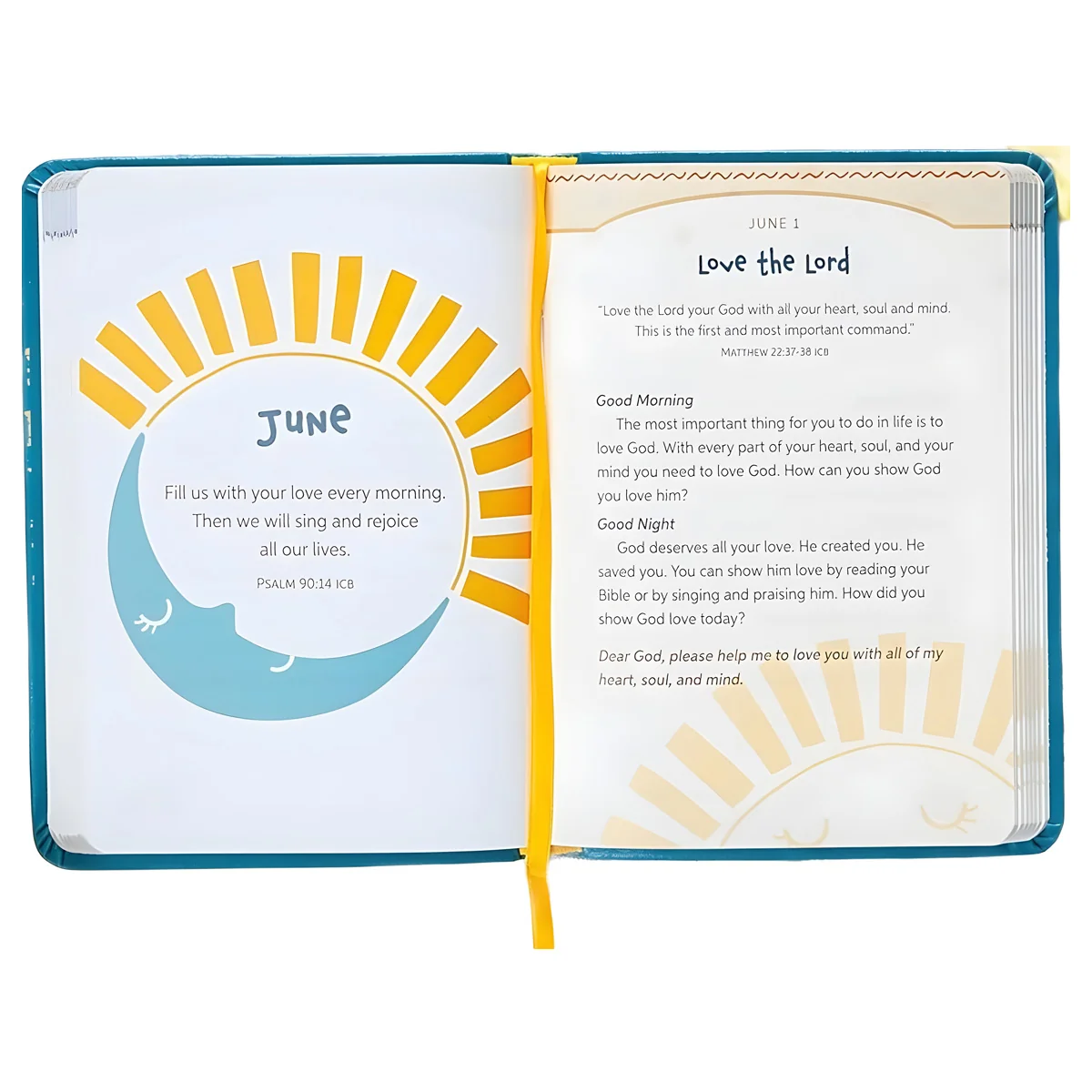 Good Morning and Good Night: A 365-Day Devotional for Little Hearts (Imitation Leather) - Image 2