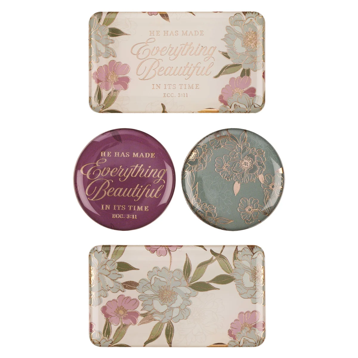 He Has Made Everything Beautiful in Its Time Four-Piece Magnetic Set - Image 3