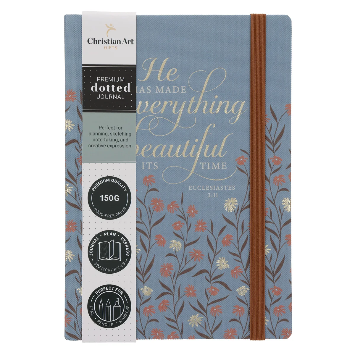He Has Made Everything Beautiful in Its Time Hardcover Journal with Elastic Closure - Image 3