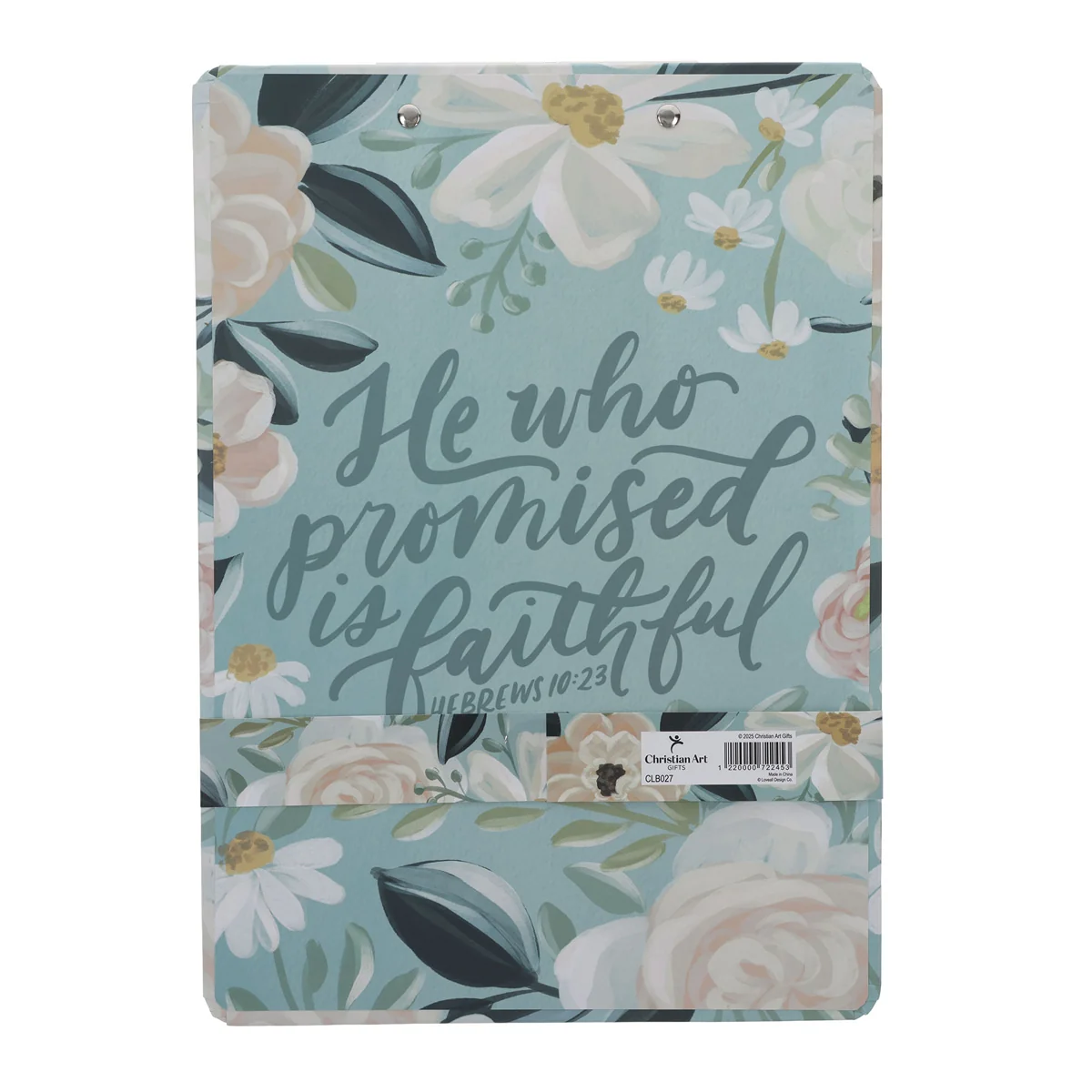 He Who Promised Is Faithful Clipboard with Notepad - Image 2