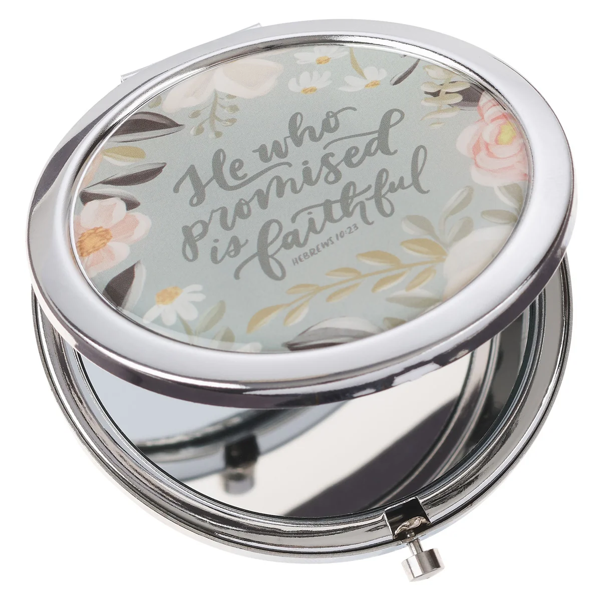 He Who Promised Is Faithful Compact Mirror - Image 3