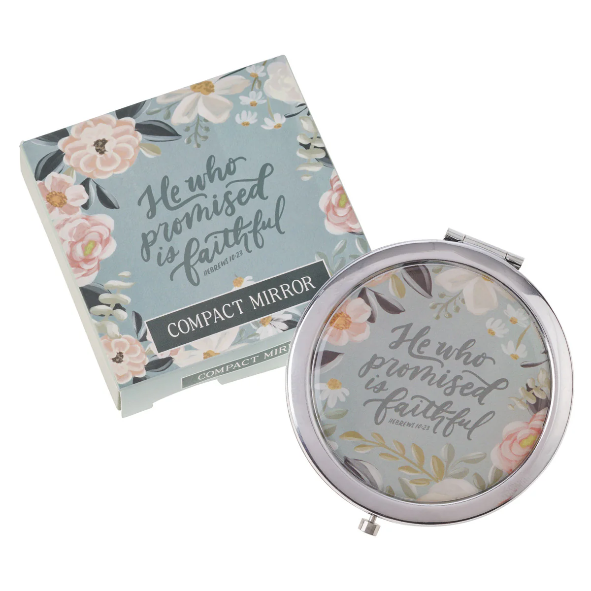 He Who Promised Is Faithful Compact Mirror - Image 4