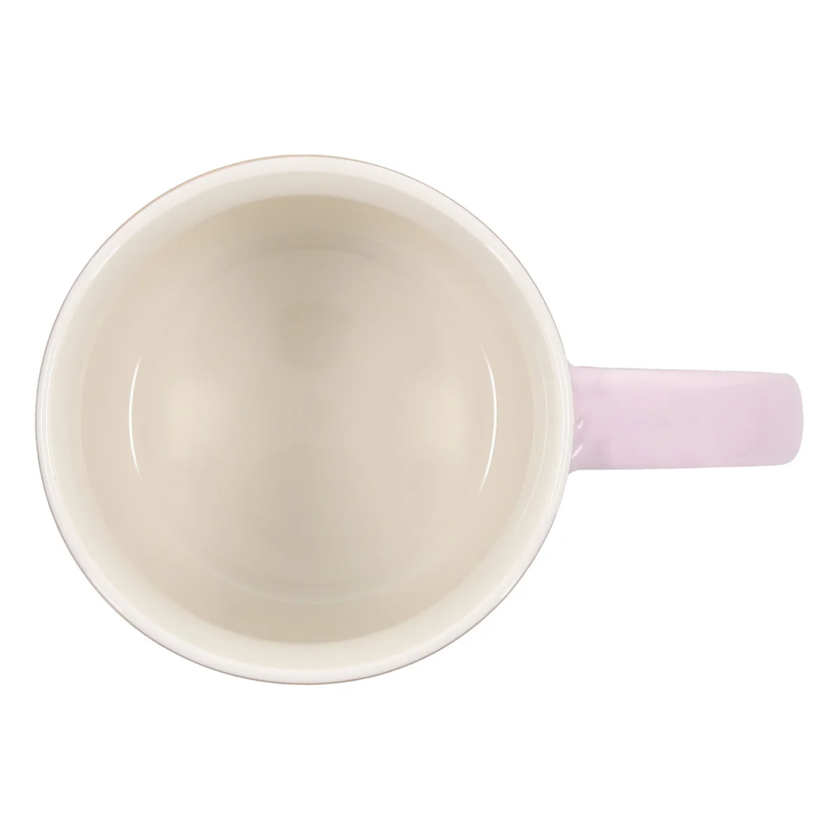 He Who Promised Is Faithful Pink Floral Ceramic Mug - Image 3