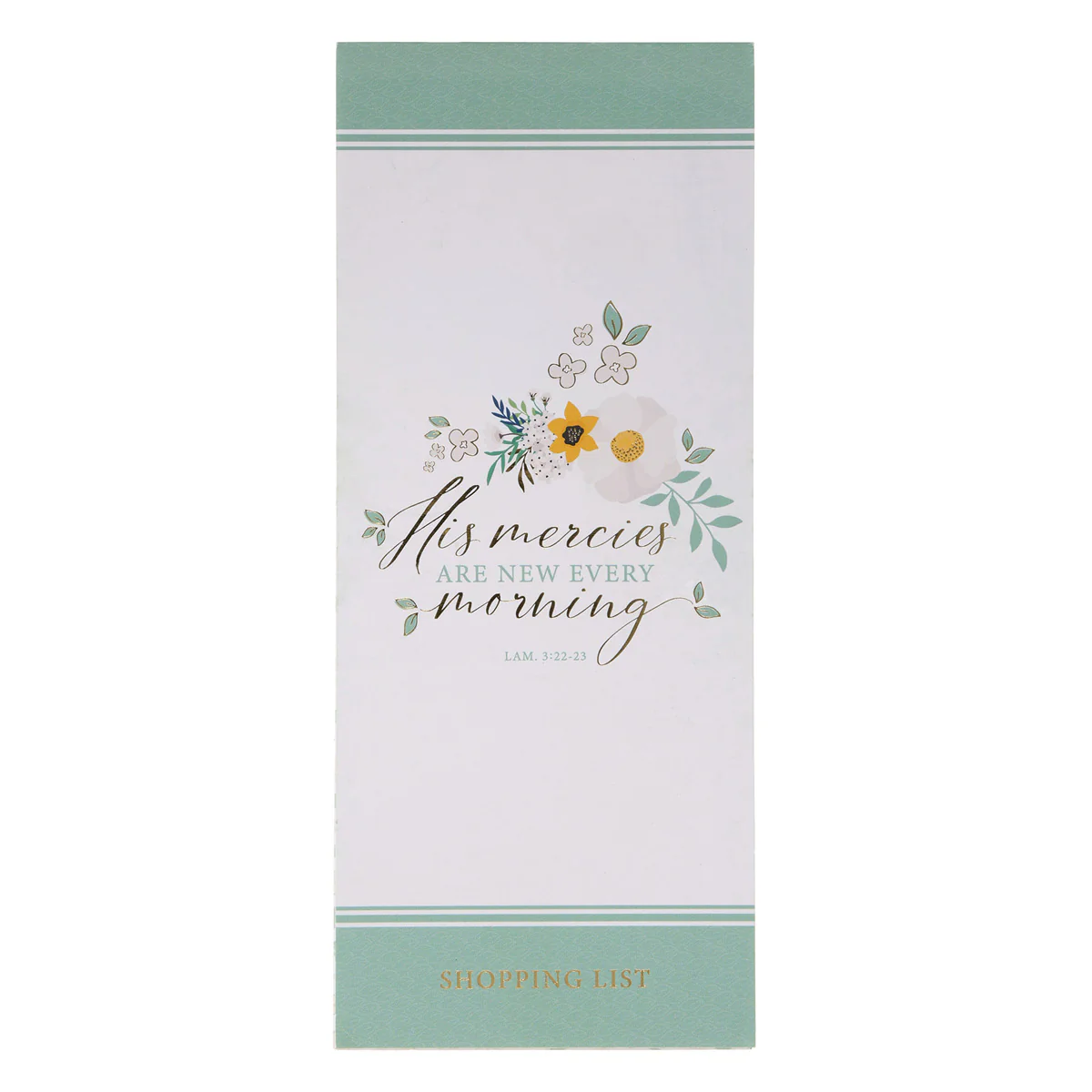 His Mercies Are New Every Morning Magnetic Notepad