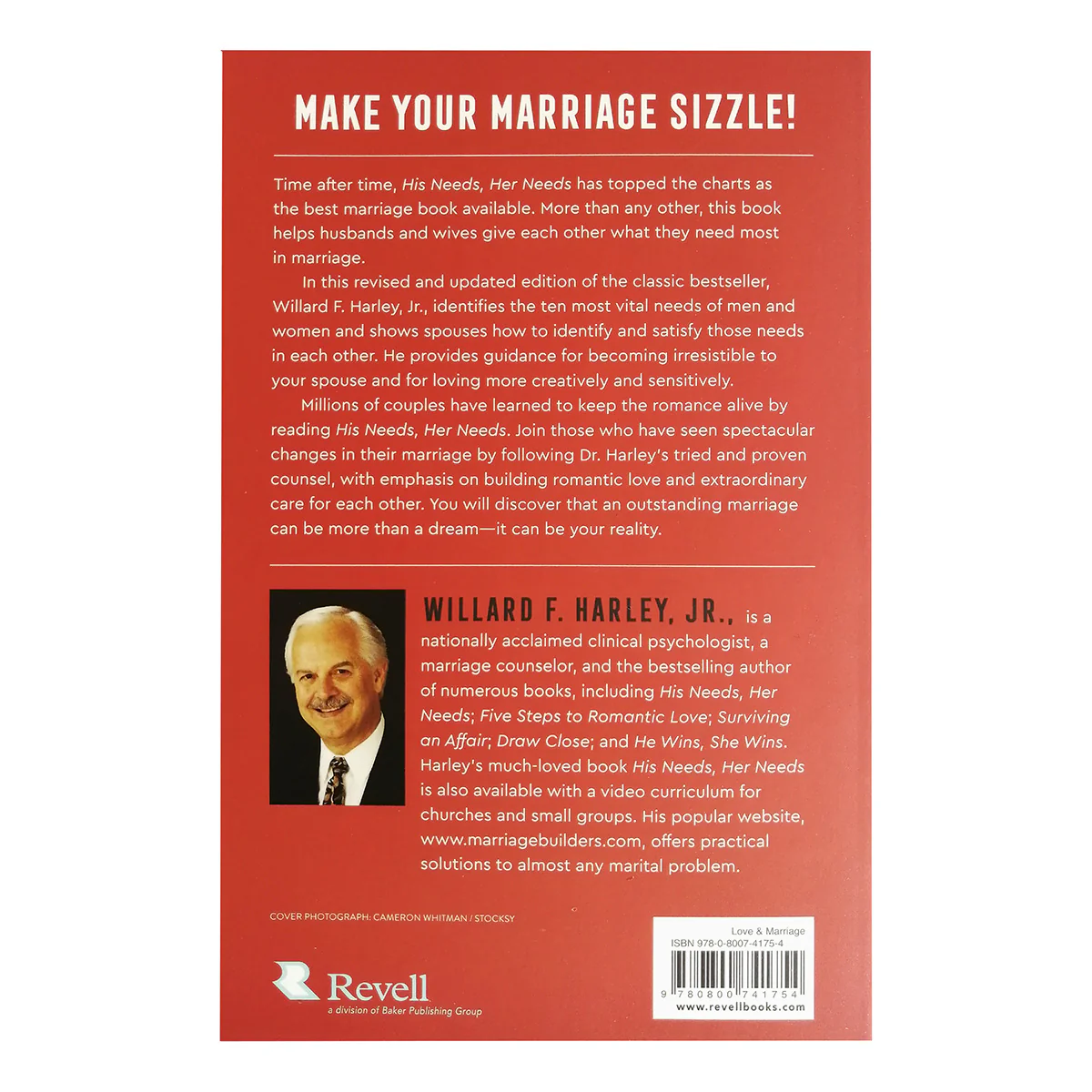 His Needs, Her Needs: Making Romantic Love Last (Paperback) - Image 2