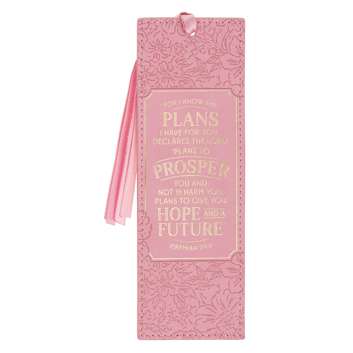 Hope and a Future Faux Leather Bookmark