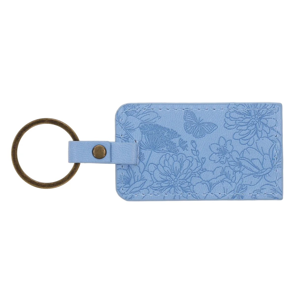 Hope Faux Leather Keychain - Image 2