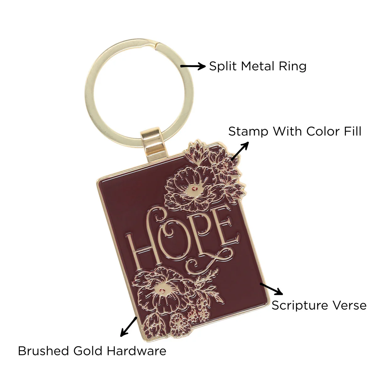 Hope Metal Keychain - Image 5