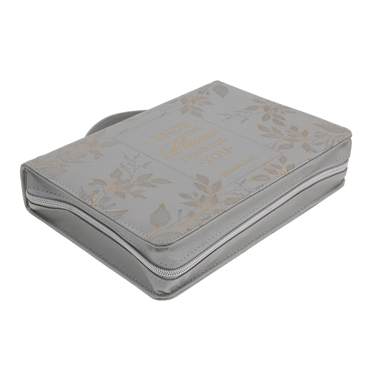 I Know the Plans I Have for You Faux Leather Bible Bag - Image 4
