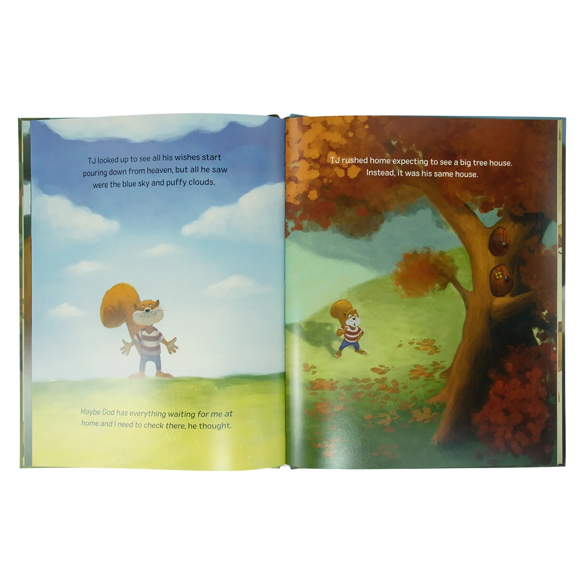 In Jesus' Name I Pray: TJ The Squirrel Learns (Hardcover) - Image 5