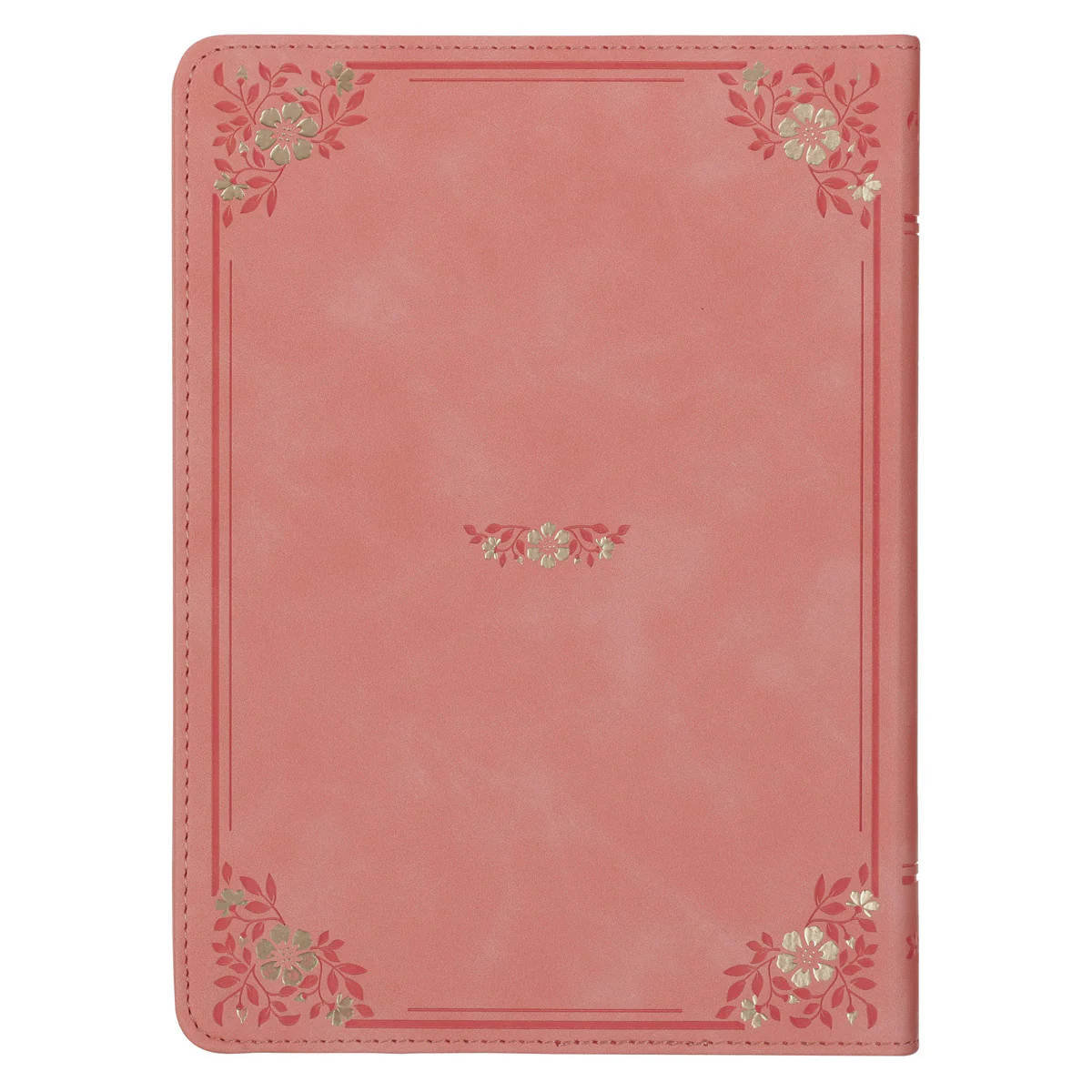 In Touch with God: 366 Devotions Peach (Faux Leather) - Image 2