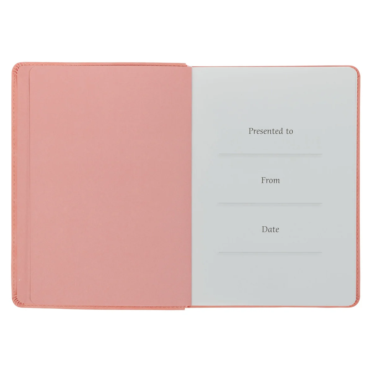 In Touch with God: 366 Devotions Peach (Faux Leather) - Image 4
