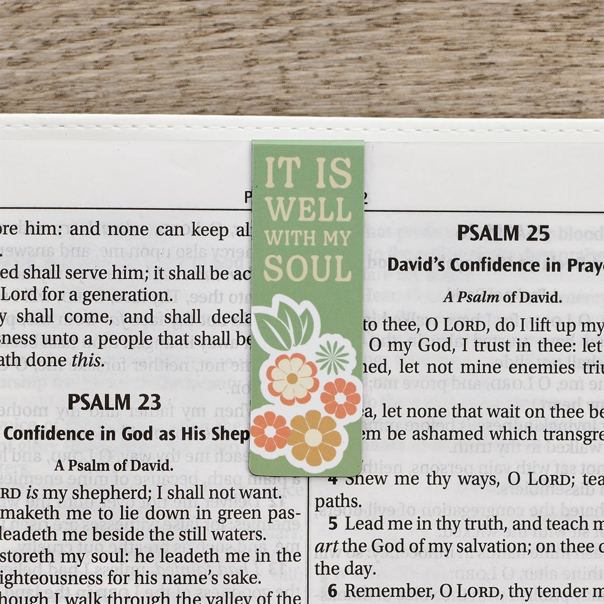 It Is Well With My Soul Magnetic Bookmarks Set Of 6 - Image 3
