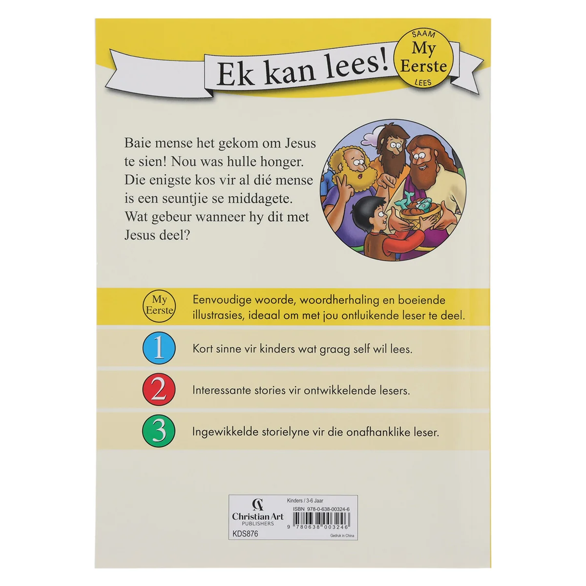 Jesus Gee die Mense Kos - Ek Kan Lees (Sagteband) - Image 2