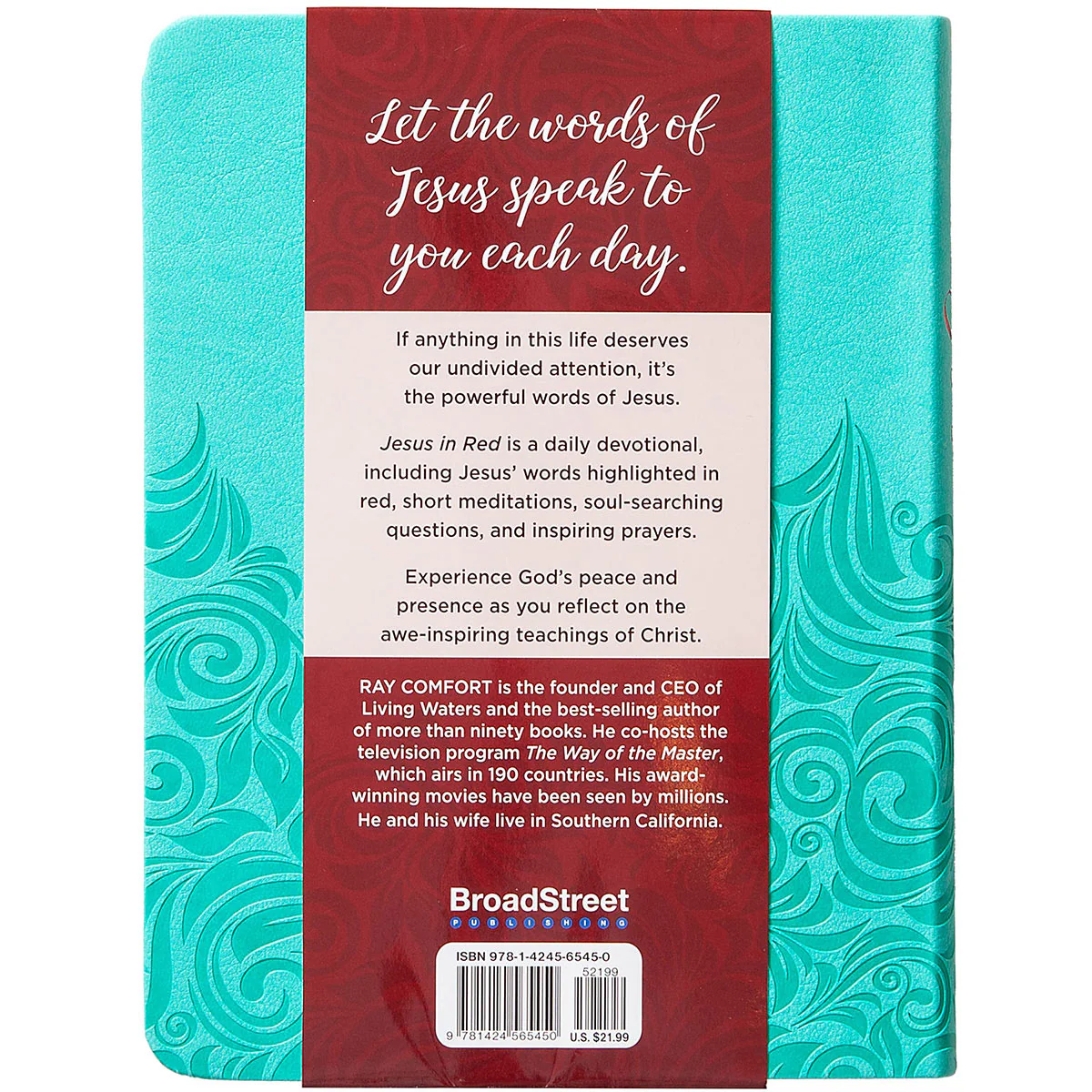 Jesus In Red: 365 Meditations On The Words Of Jesus (Imitation Leather) - Image 3