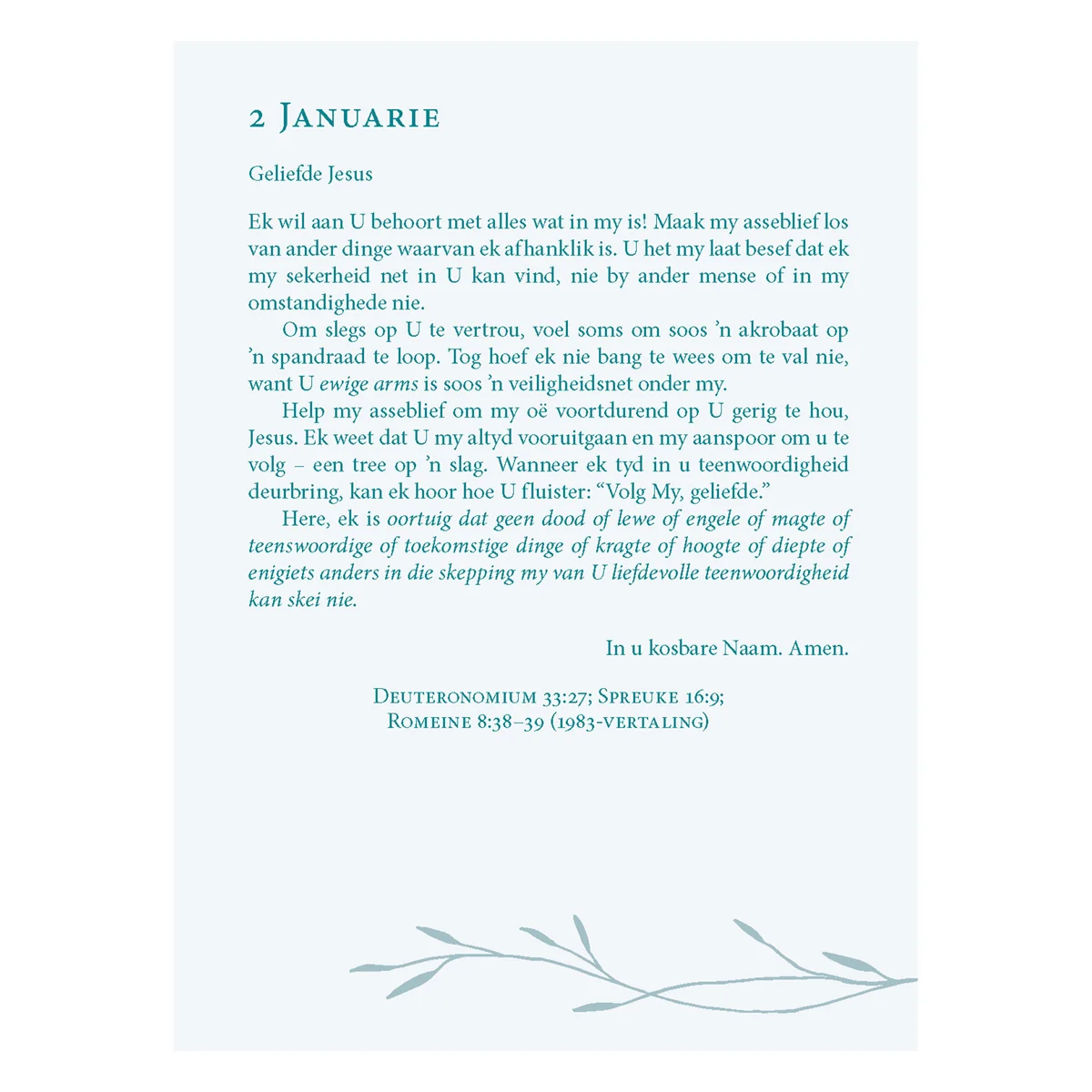 Jesus Luister: Dagstukkiegebede vir Vrede, Vreugde en Hoop (Hardeband) - Image 5