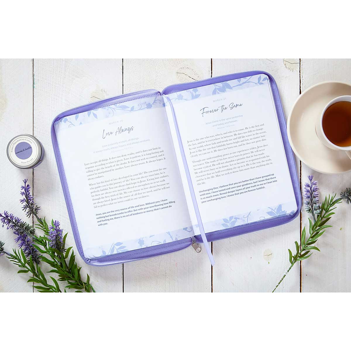 Jesus You're All I Need (Ziparound Devotionals)(Imitation Leather With Zip) - Image 5