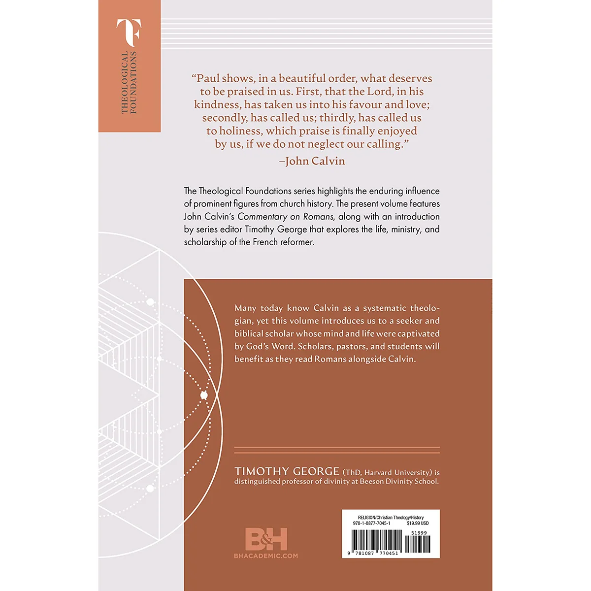 John Calvin: Commentary On Romans (Theological Foundations)(Paperback) - Image 2