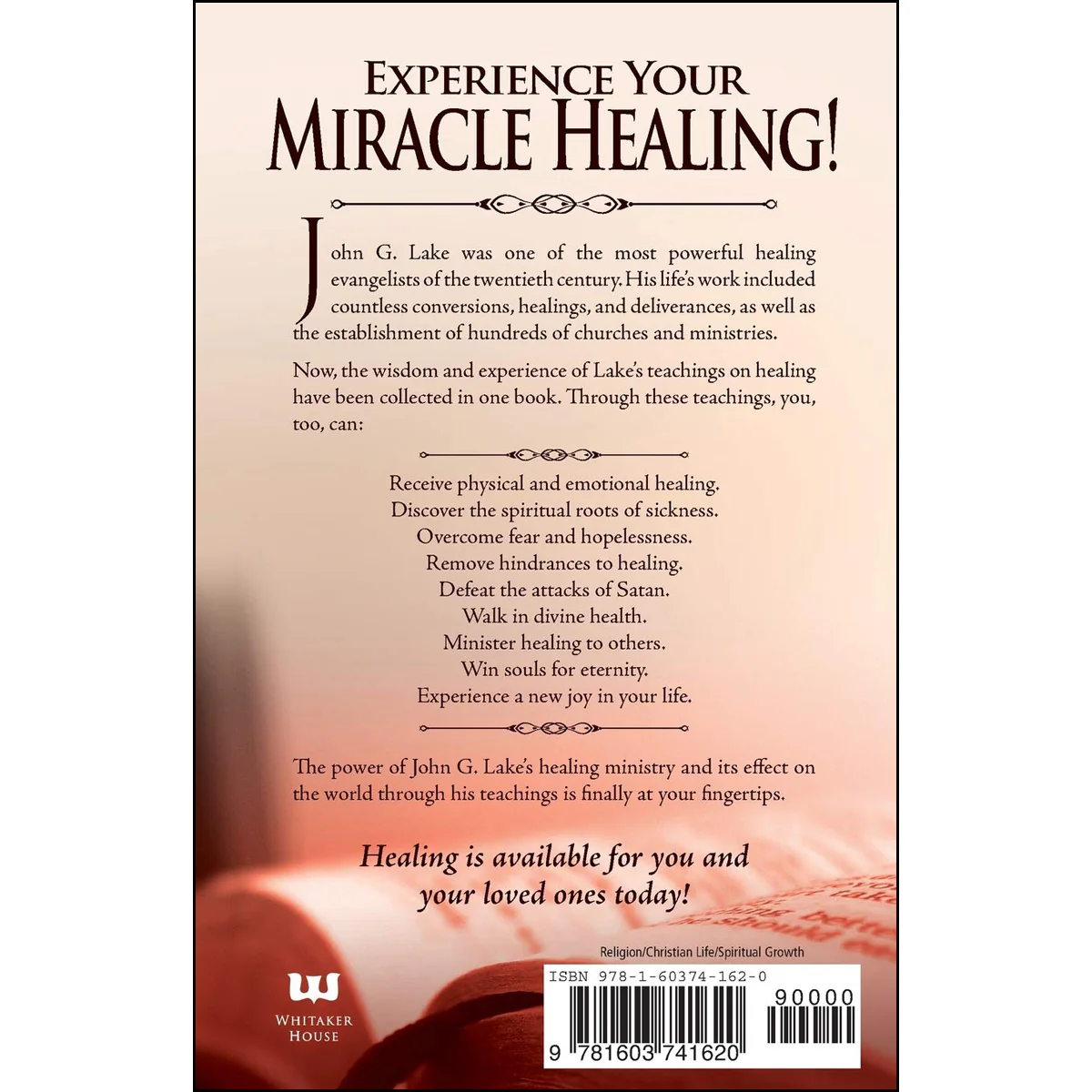 John G. Lake On Healing (Paperback) - Image 2