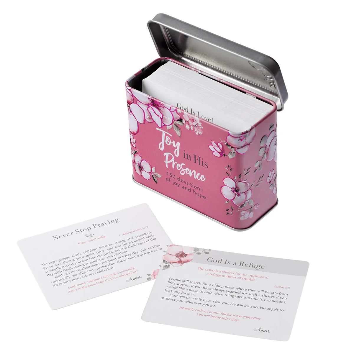 Joy In His Presence Cards In Tin - Image 2