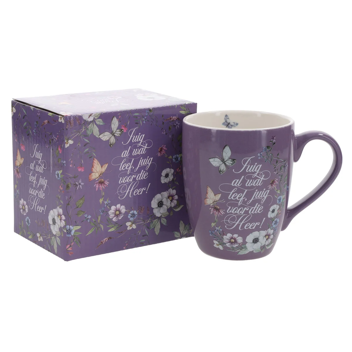 Juig Al Wat Leef, Juig Voor die Heer Afrikaans Ceramic Mug - Image 4