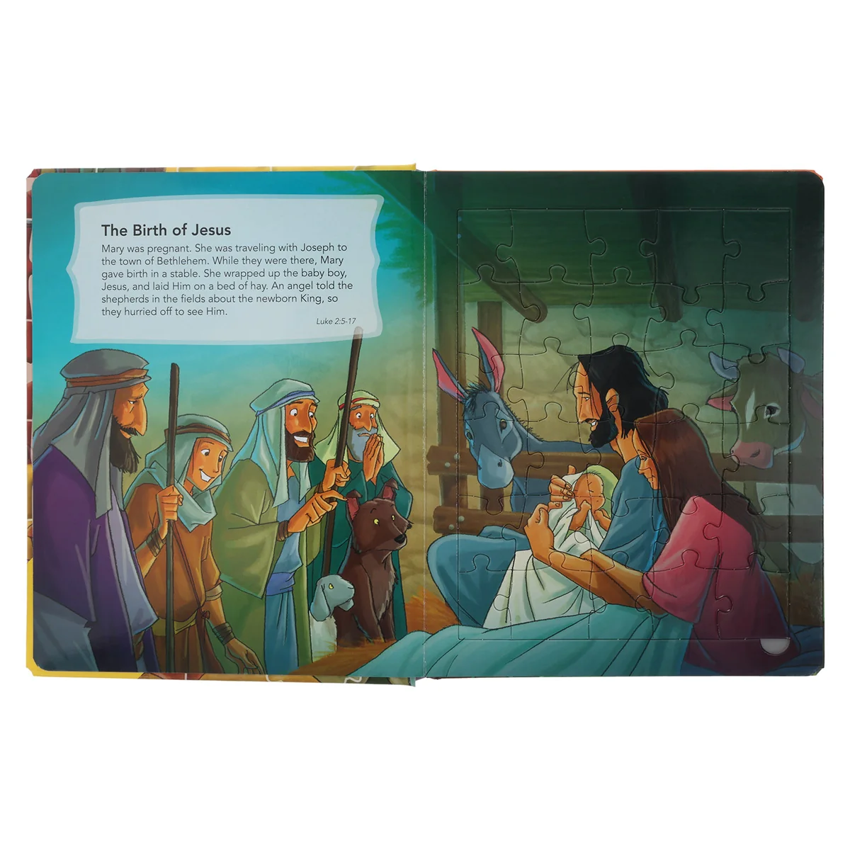 Kids' Jesus Puzzle Bible - Kids Puzzle Bibles (Hardcover) - Image 4