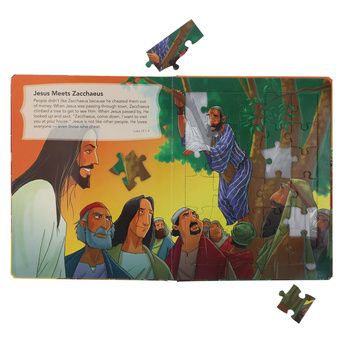 Kids' Jesus Puzzle Bible - Kids Puzzle Bibles (Hardcover) - Image 7