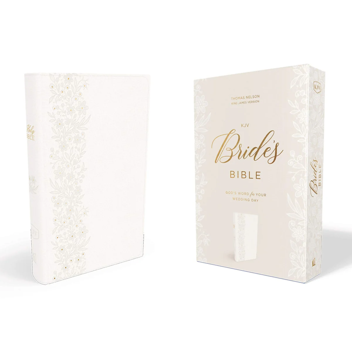 KJV Bride's Bible Red Letter Edition White (Comfort Print)(Imitation Leather) - Image 2